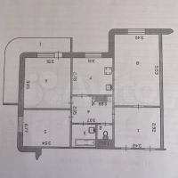 3-к. квартира, 72 м², 13/14 эт.