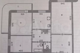 3-к. квартира, 72 м², 13/14 эт.